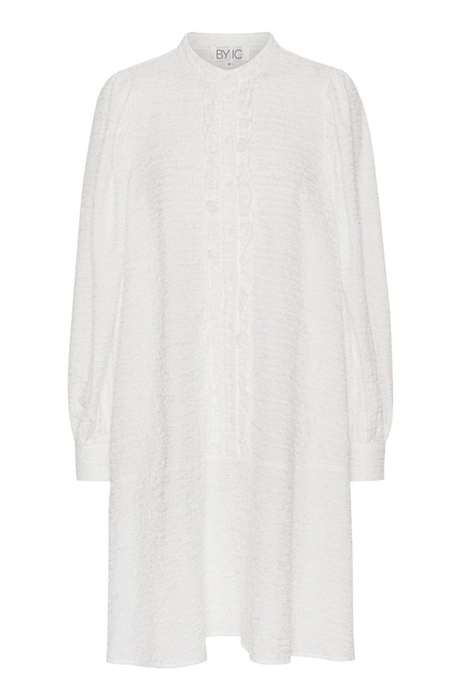 Klaer BYIC | Elie Ruffle Dress White