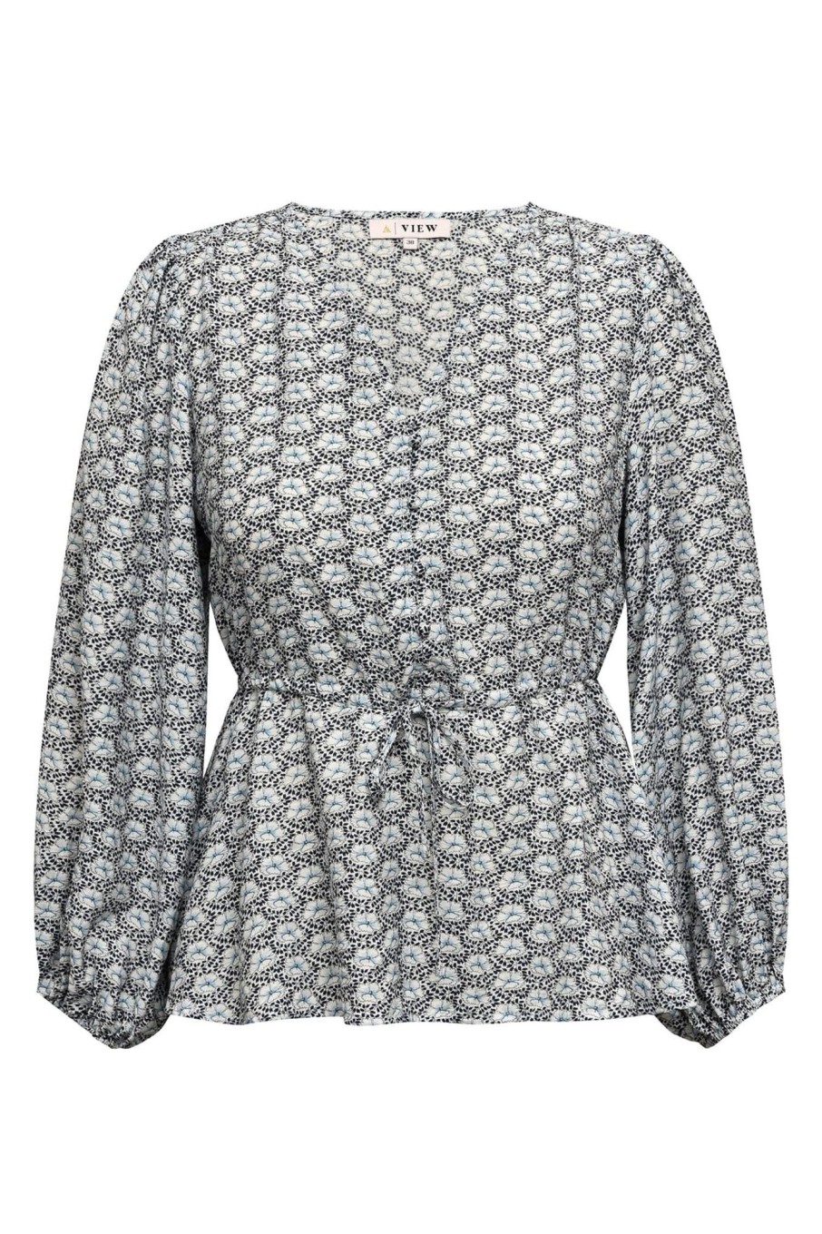 Klaer A-VIEW | Luna Blouse Blue