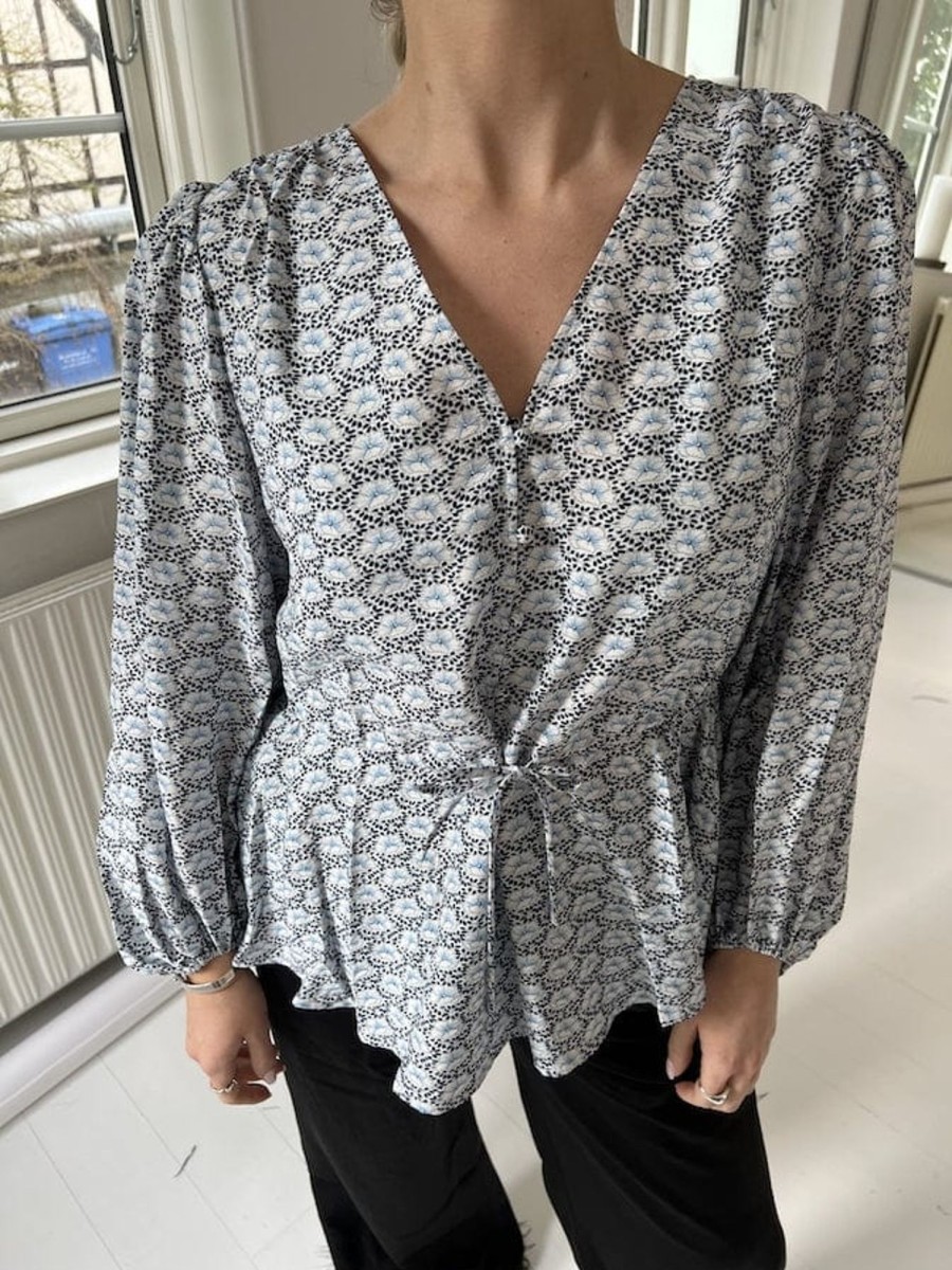 Klaer A-VIEW | Luna Blouse Blue