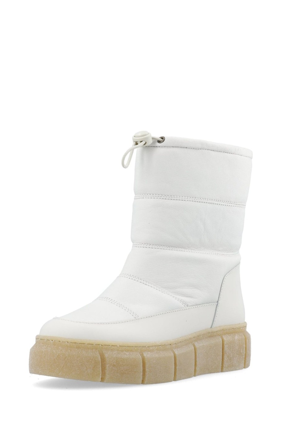 Sko Bianco | Biaviber Snow Boot Nappa White