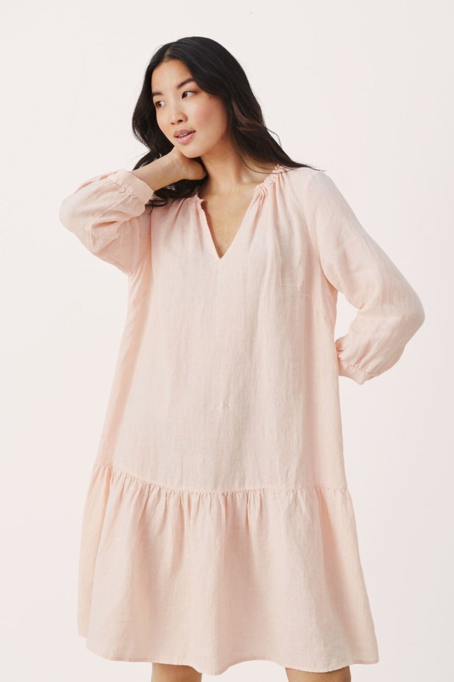 Klaer Part Two | Pale Blush Chaniapw Dress Pink