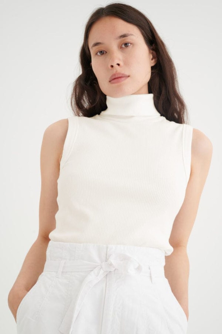 Klaer Inwear | Dagnaiw Rollneck Top Whisper White