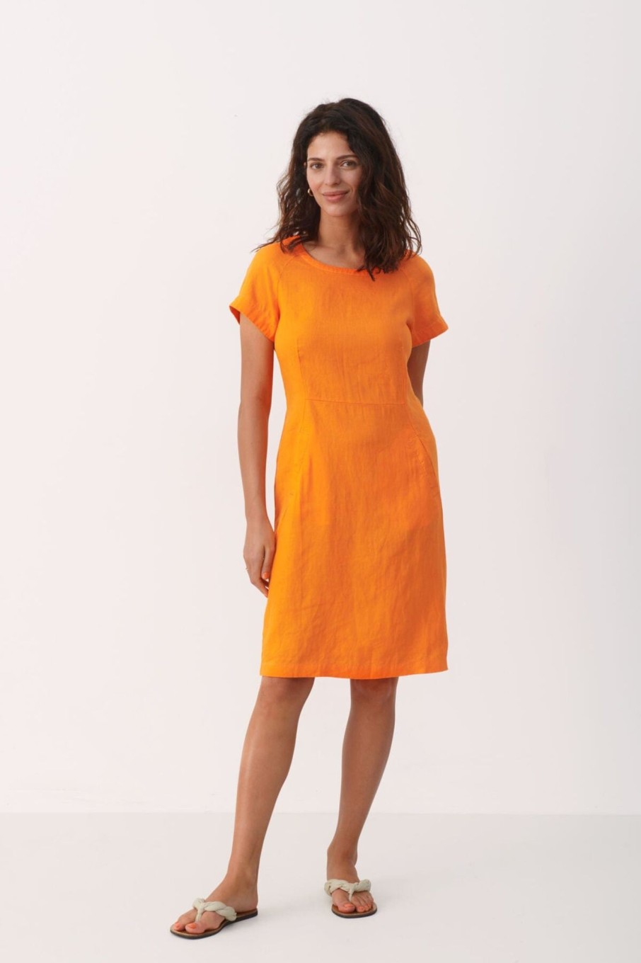 Klaer Part Two | Aundreaspw Dress Mandarin Orange