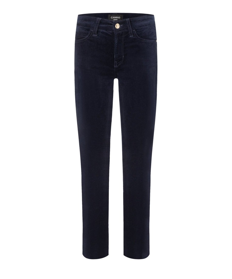 Klaer Cambio | Piper Cropped Pure Night Blue