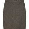 Klaer Part Two | Concettapw Skirt Tweed Black