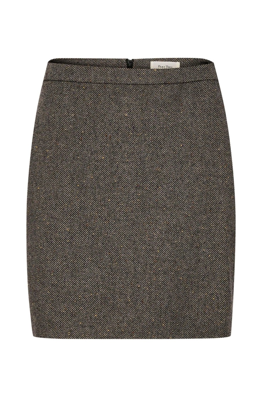 Klaer Part Two | Concettapw Skirt Tweed Black