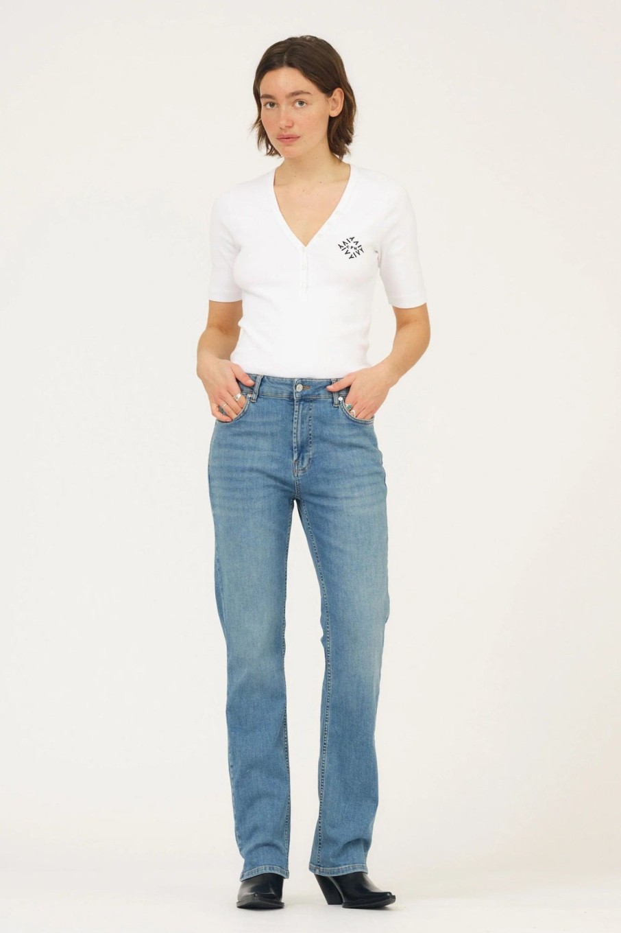 Klaer IVY Copenhagen | Lulu Jeans Wash Port Louis Denim Blue