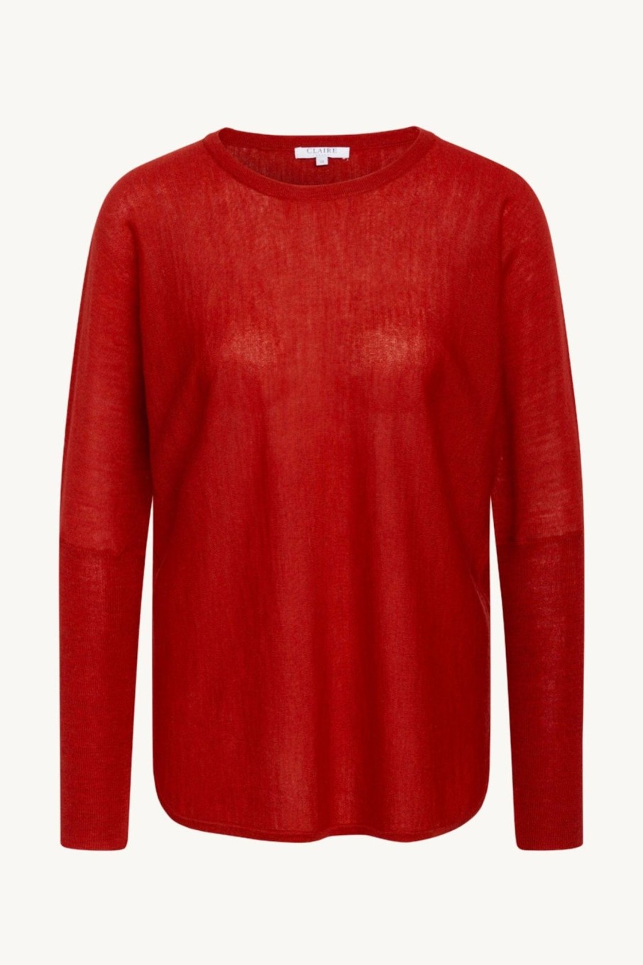 Klaer Claire Woman | Pippa-Cw - Pullover Old Cherry Red