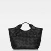 Tilbehor Decadent | Jessica Woven Tote Black