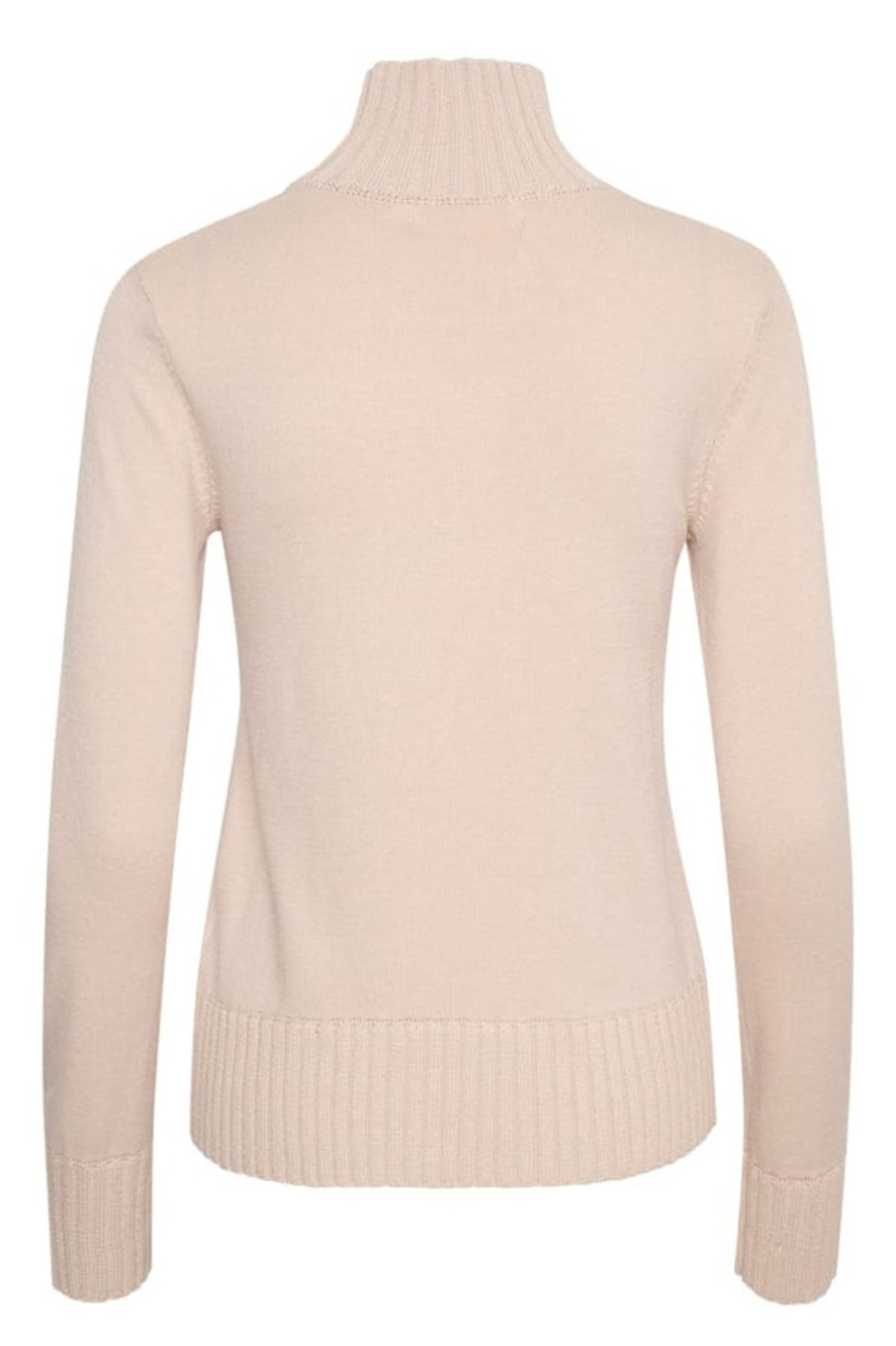 Klaer Inwear | Orkideaiw Turtleneck Haze Melange Beige