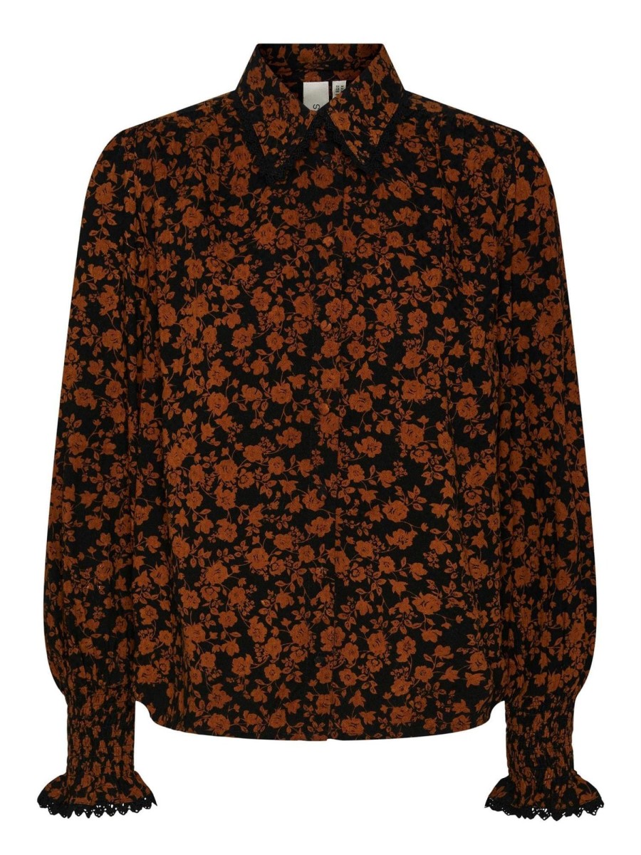 Klaer Y.A.S | Yastilera Ls Shirt S. Tilera Print Black