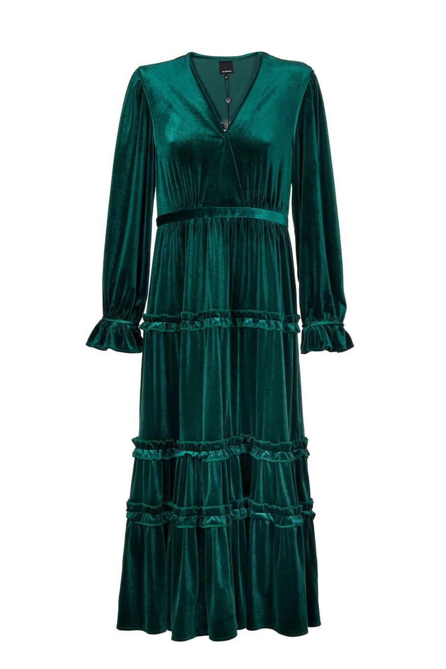 Klaer Ane Mone | Lilliana Dress Bottle Green