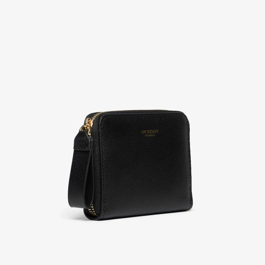 Tilbehor Jim RicClearance | Small Zip Wallet Black