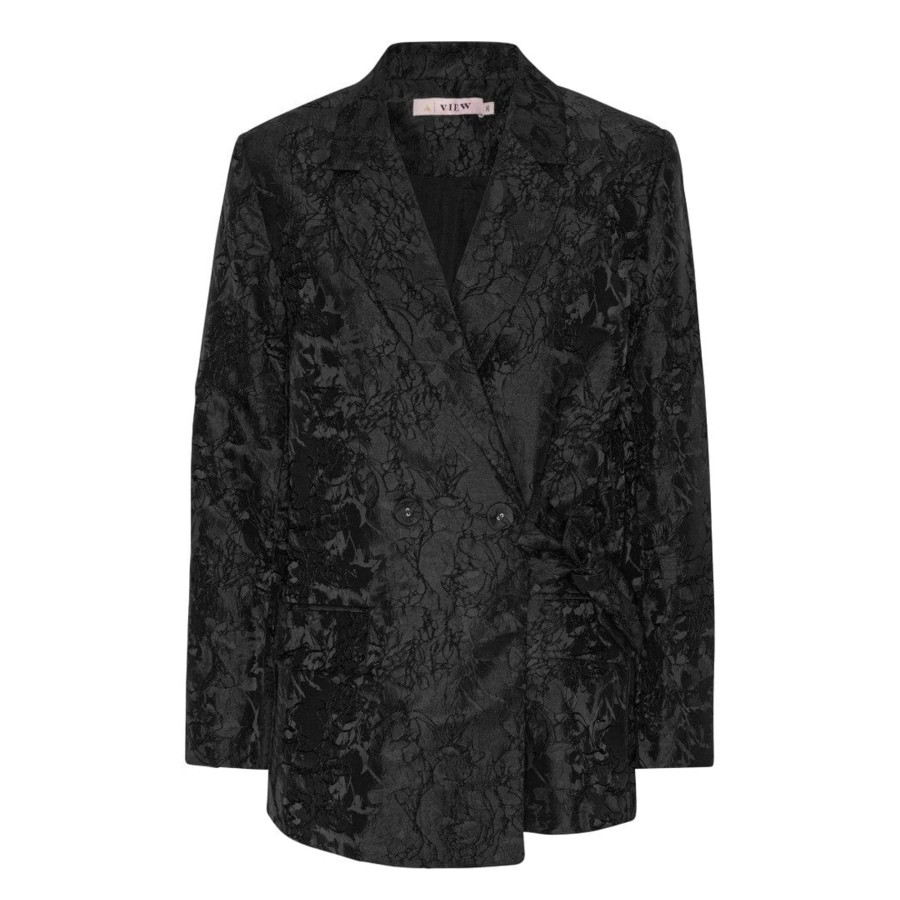 Klaer A-VIEW | Aria Blazer Black