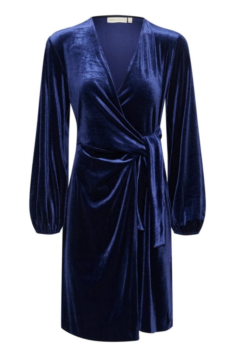 Klaer Inwear | Gorieliw Wrap Dress Midnight Magic Blue