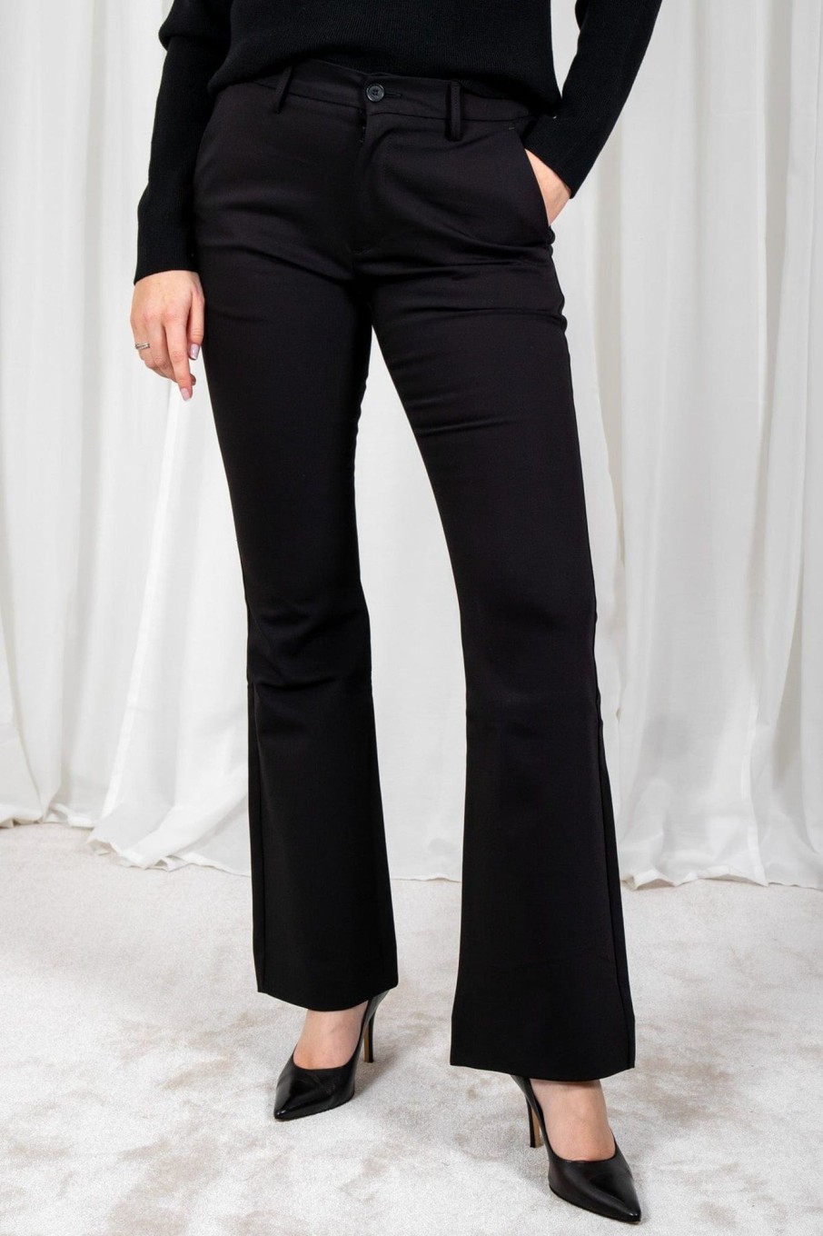 Klaer IVY Copenhagen | Alice Flare Pant Black