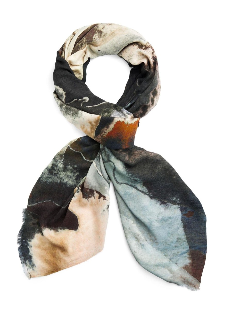 Tilbehor Katrin Uri | Atmosphere Scarf Multi Beige