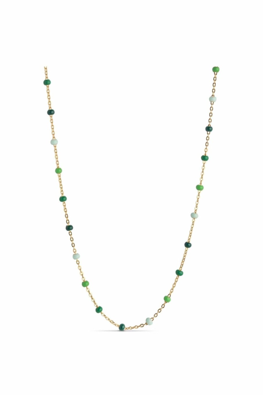 Tilbehor ENAMEL Copenhagen | Lola Necklaces Spring Green