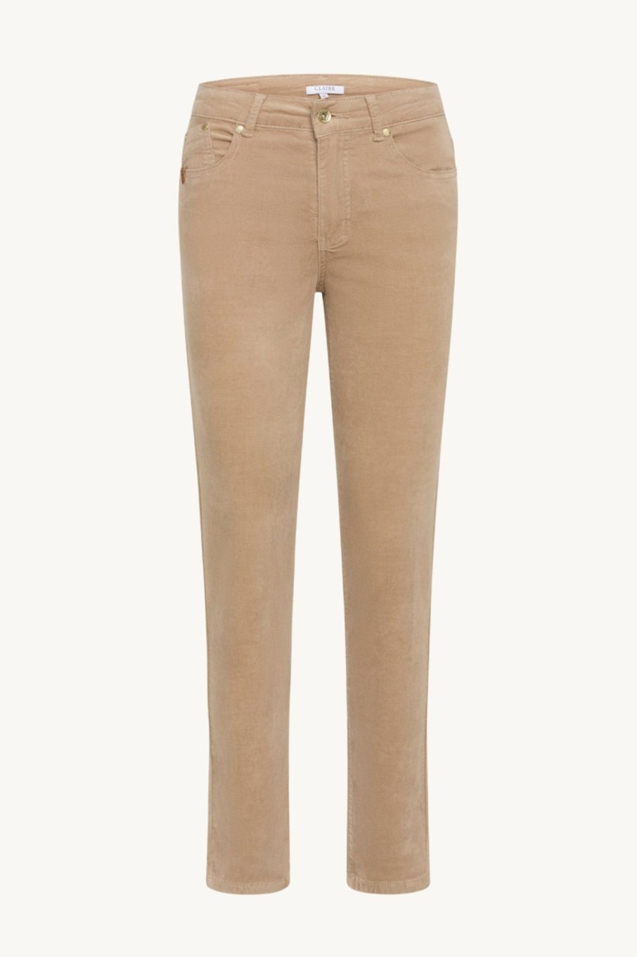 Klaer Claire Woman | Janina-Cw - Jeans Antelope Beige