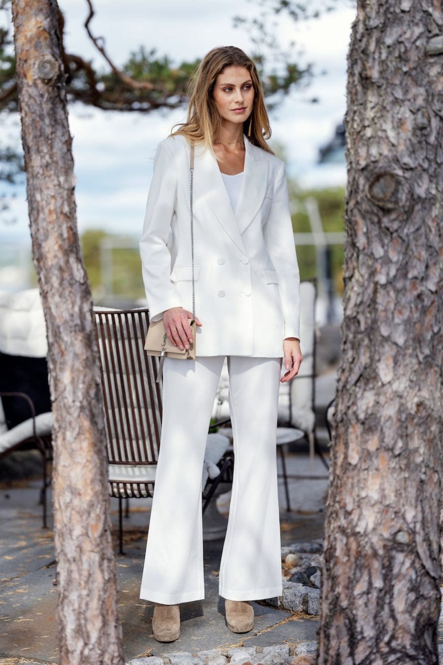 Klaer Ane Mone | Nora Blazer Off White