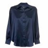 Klaer Ane Mone | Oline Blouse Navy Blue