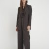 Klaer Inwear | Zellaiw Long Blazer Truffle Saddlebrown