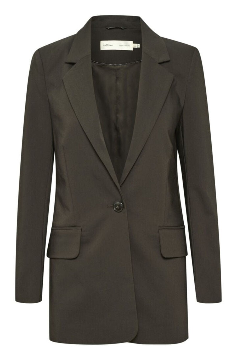 Klaer Inwear | Zellaiw Long Blazer Truffle Saddlebrown