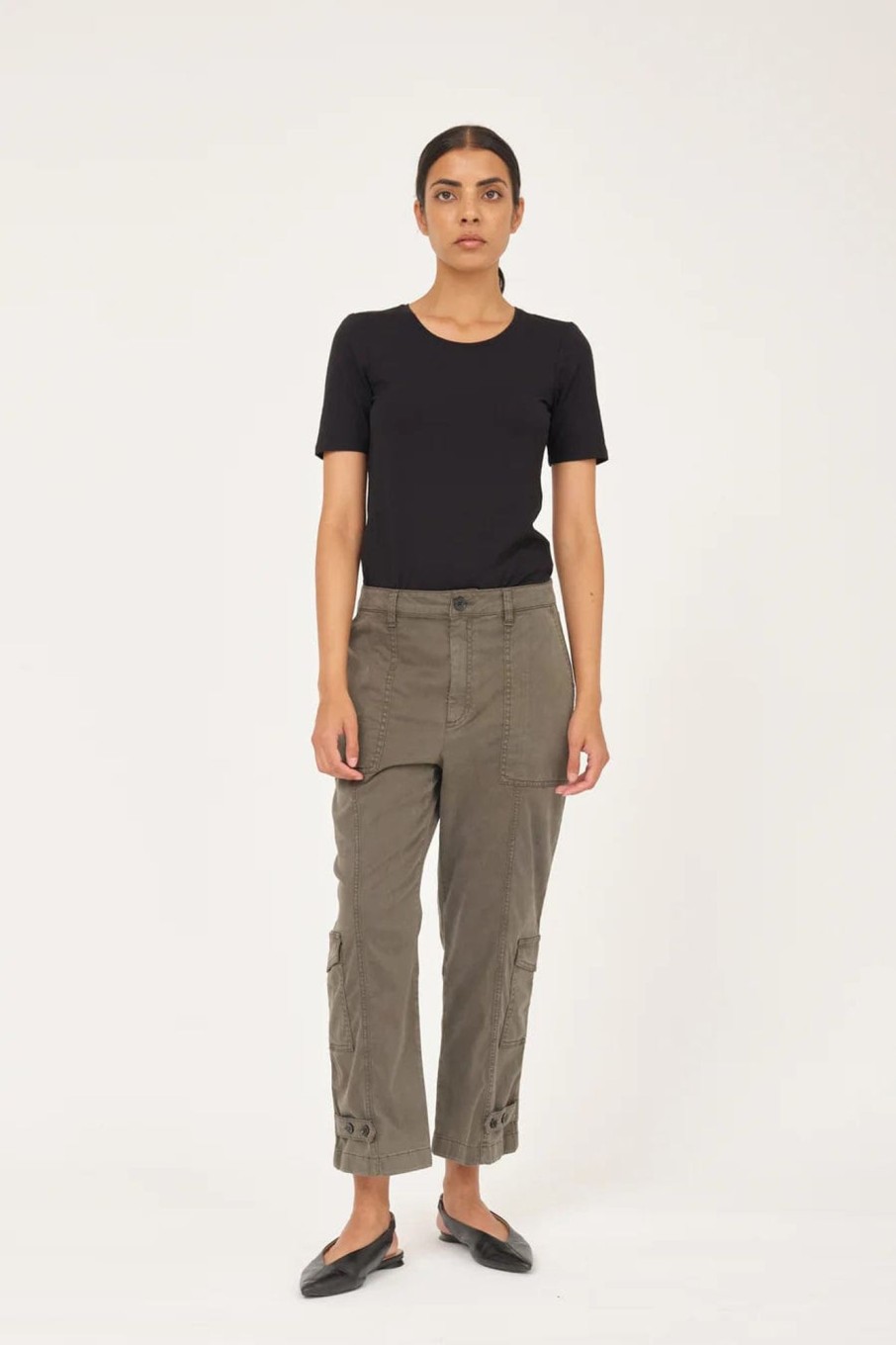 Klaer Pieszak | New Gigi Cargo Pant Green