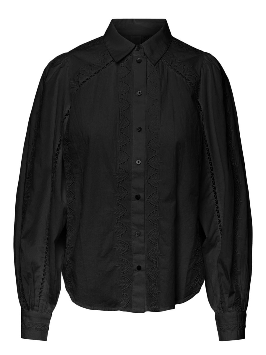 Klaer Y.A.S | Yaskenora Ls Shirt Black