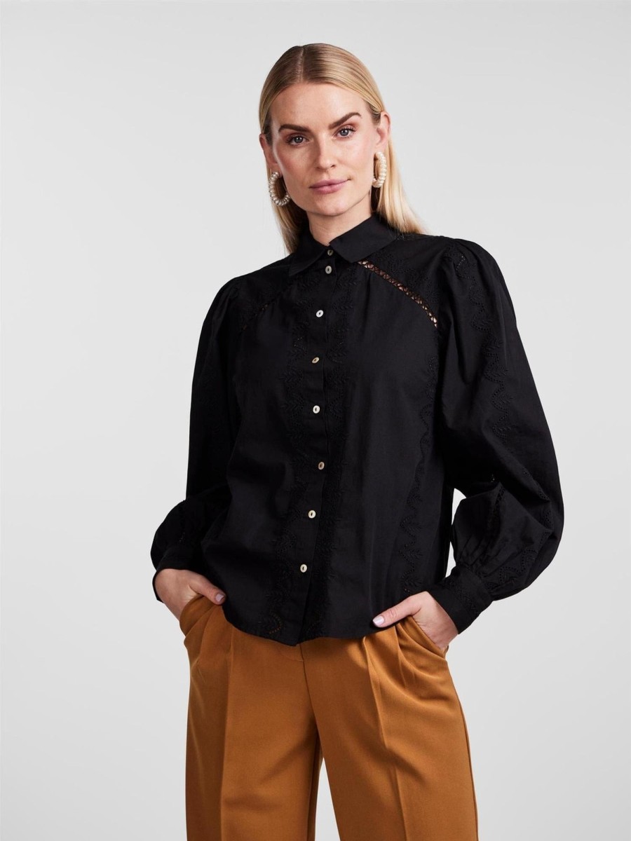 Klaer Y.A.S | Yaskenora Ls Shirt Black