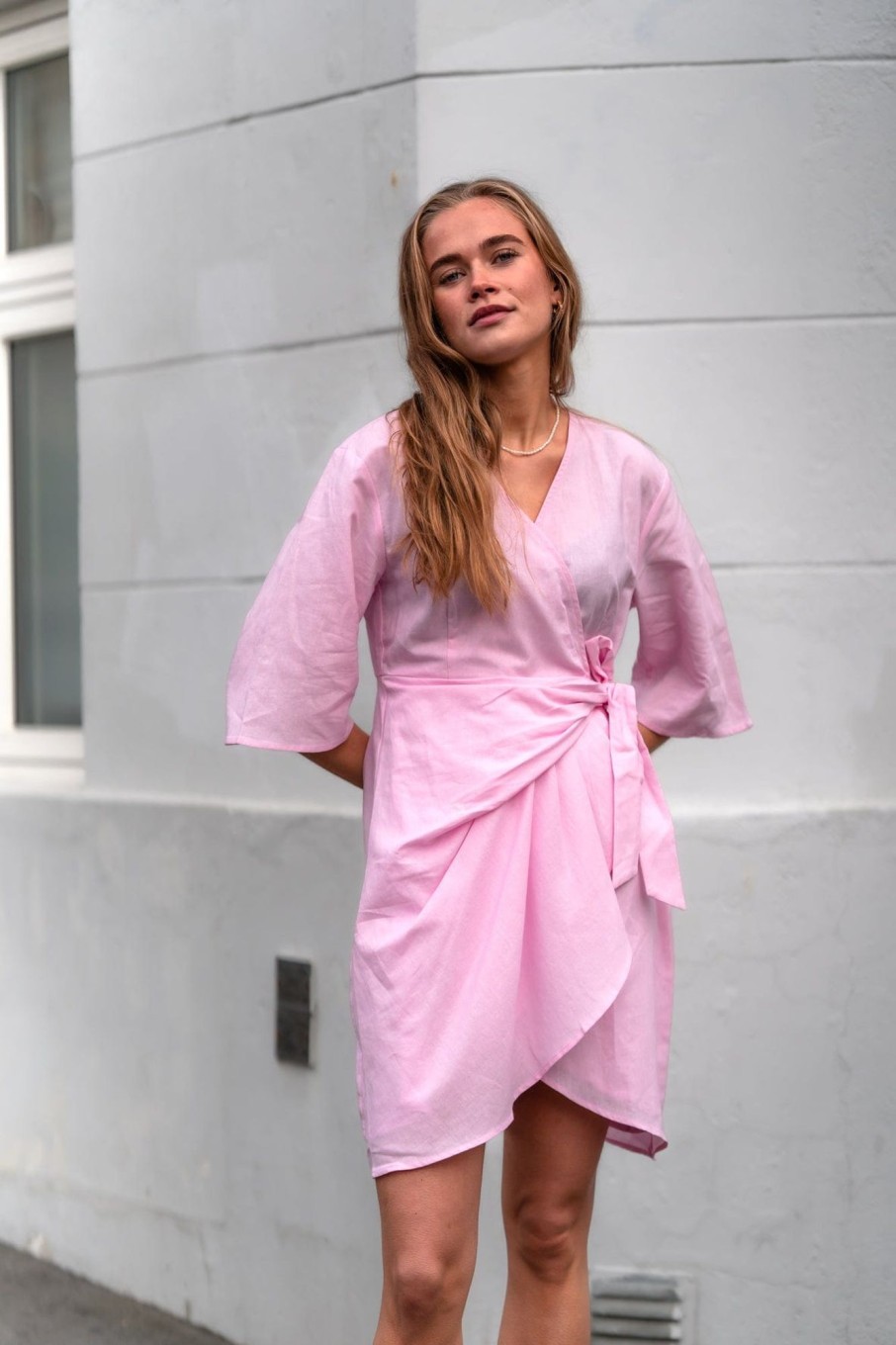 Klaer A-VIEW | Lilly Dress Light Rose Pink