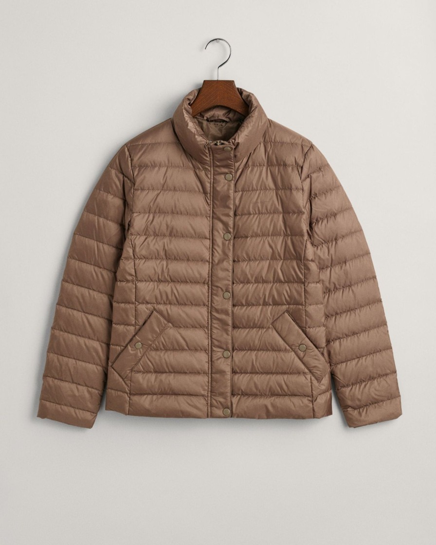 Klaer GANT | Light Down Jacket Desert Brown Saddlebrown