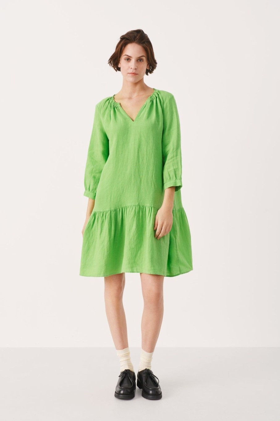 Klaer Part Two | Grass Chaniapw Dress Green