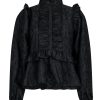 Klaer Neo Noir | Hawaii Flower Blouse Black
