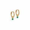 Tilbehor ENAMEL Copenhagen | Belle Earrings Grass Green