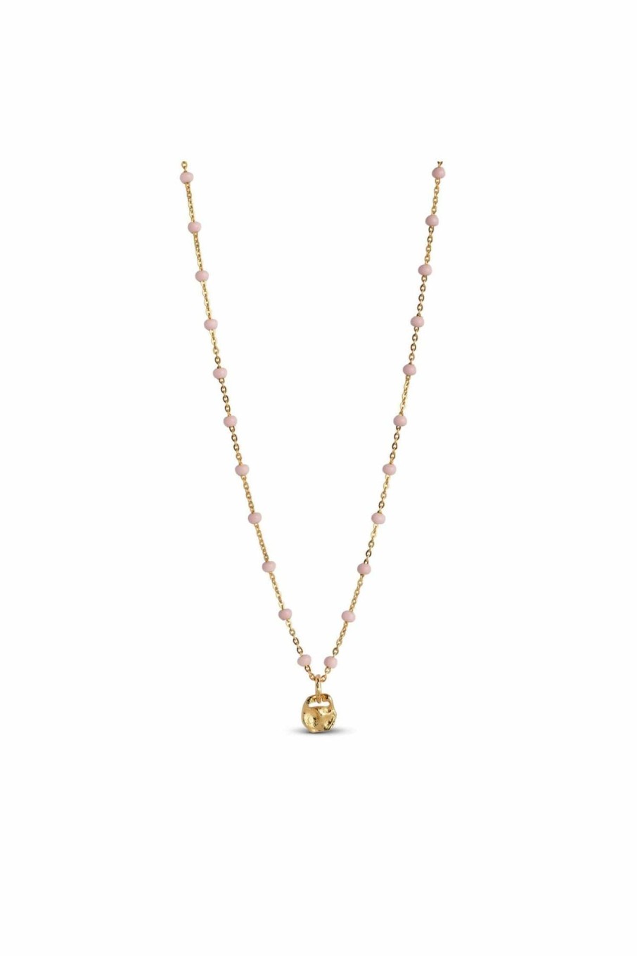 Tilbehor ENAMEL Copenhagen | Lola Refined Necklaces Light Pink