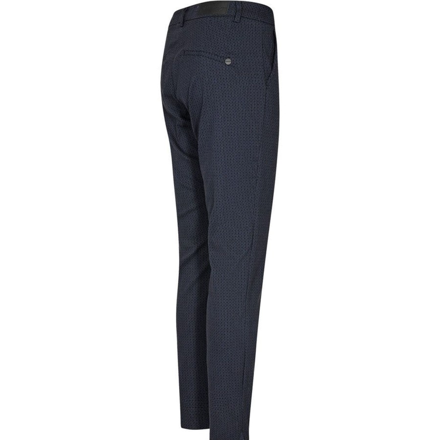 Klaer Pieszak | Gigi Excl. Jacquard Pant Black Blue