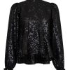 Klaer Neo Noir | Rizzo Sequins Blouse Black