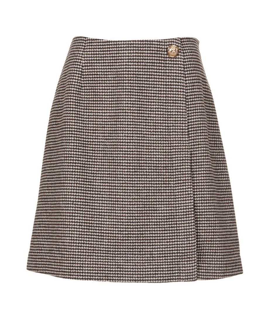 Klaer Ane Mone | Amelia Skirt Brown Saddlebrown