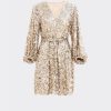 Klaer Camilla Pihl | Bianca Sequin Dress Champagne Beige