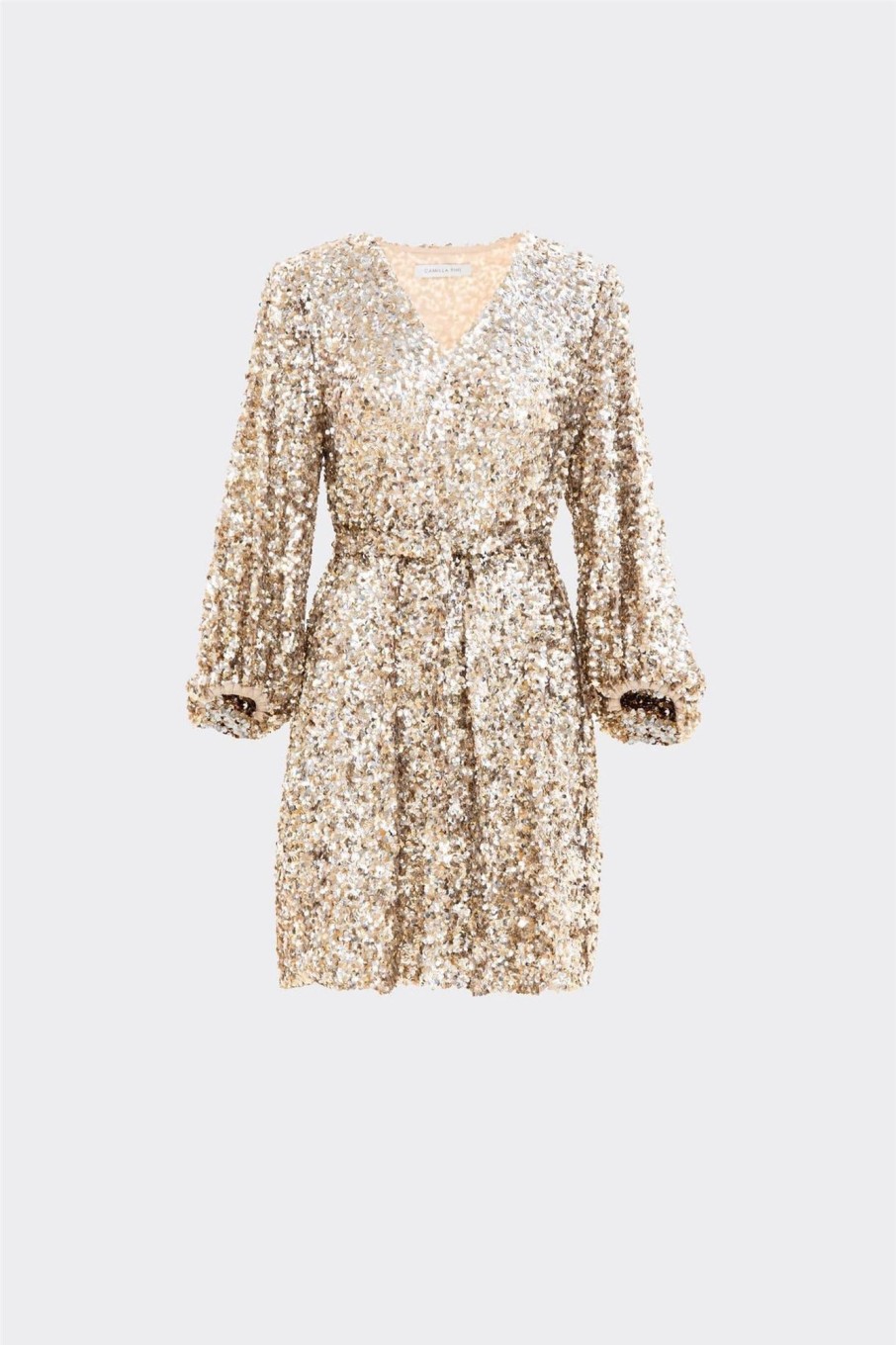 Klaer Camilla Pihl | Bianca Sequin Dress Champagne Beige