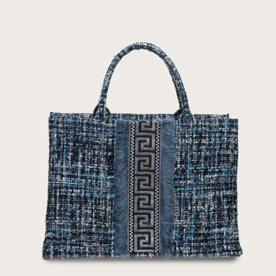 Tilbehor Sorena | Zeus Tote Bag Blue