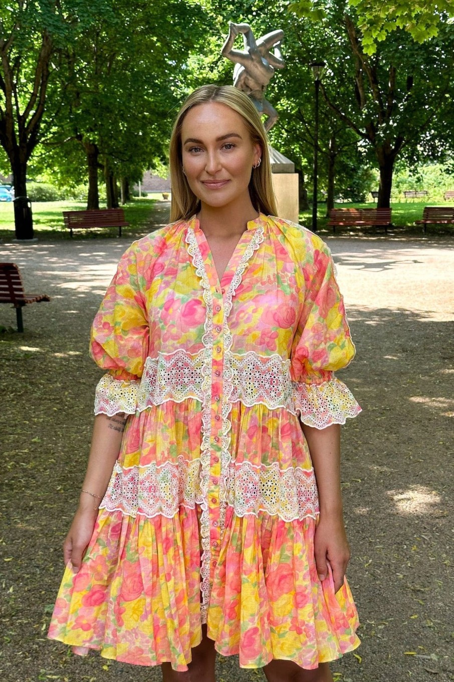 Klaer ByTiMo | Cotton Slub Relaxed Dress Sunshine Yellow