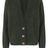 Klaer Second Female | Brookline Knit Cardigan Kambaba Green