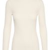 Klaer Inwear | Dagnaiw Rollneck Ls Whisper White