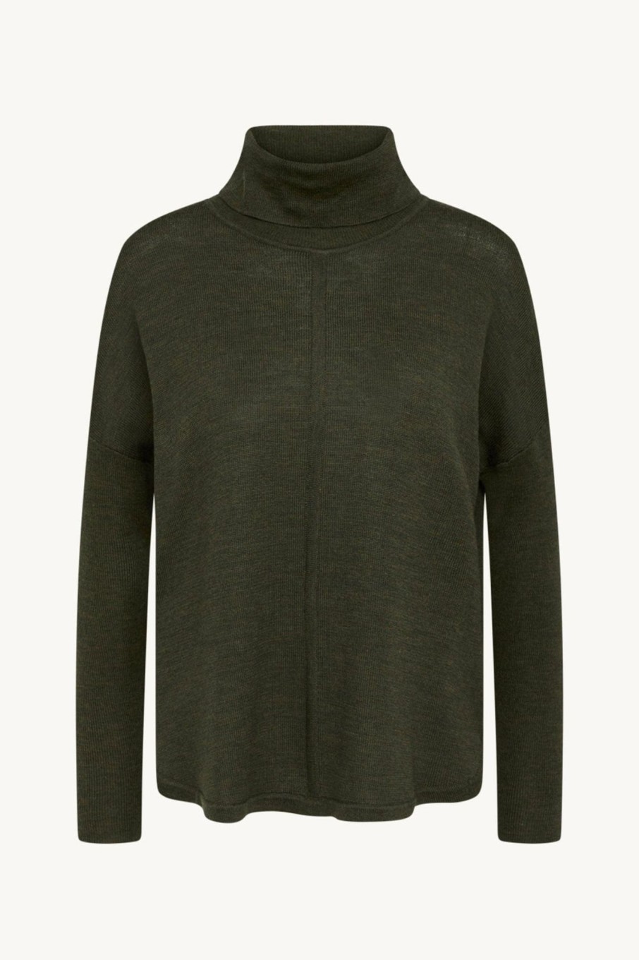 Klaer Claire Woman | Puk-Cw - Pullover - Old Forest Melange Green