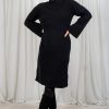 Klaer Y.A.S | Yasemilie Ls High Neck Knit Dress Black