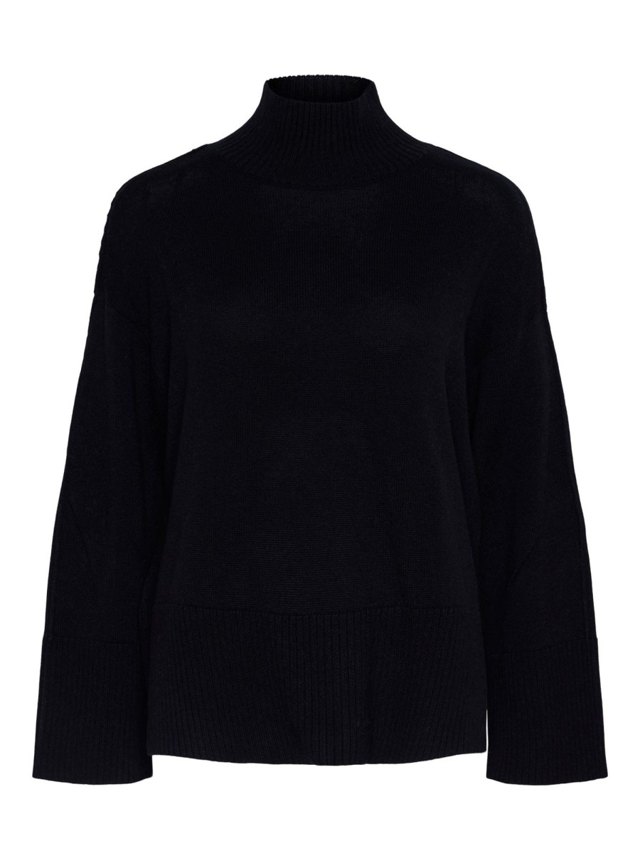 Klaer Y.A.S | Yasbabette Ls Knit Pullover Ca Black