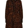 Klaer Y.A.S | Yastilera Ls Shirt Dress S. Tilera Print Black