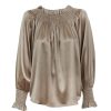 Klaer Ane Mone | Mila Blouse Champagne Beige